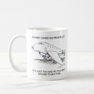 Private Jet mug
