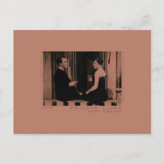 Private Lives Postcard