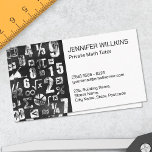 Private Math Tutor - Mathematics Educator Business Card<br><div class="desc">Private Math Tutor - Mathematics Educator</div>