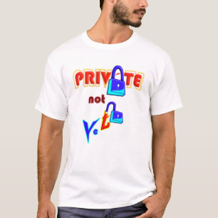 Private Not Yet, Minimal Typography T-Shirt