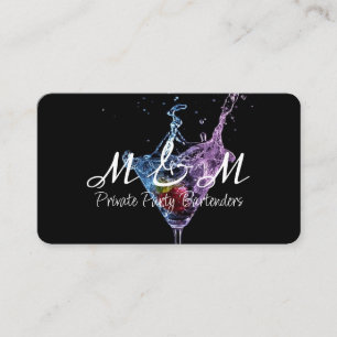 Private Party Bartender For Your Special Event Business Card