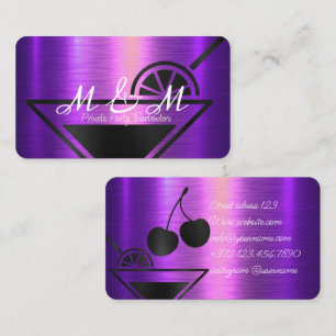 Private Party Bartender For Your Special Event Business Card