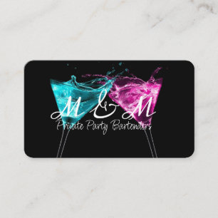 Private Party Bartender For Your Special Event Business Card
