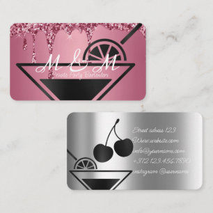 Private Party Bartender For Your Special Event Business Card
