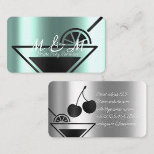 Private Party Bartender For Your Special Event Business Card