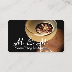 Private Party Bartender For Your Special Event Business Card