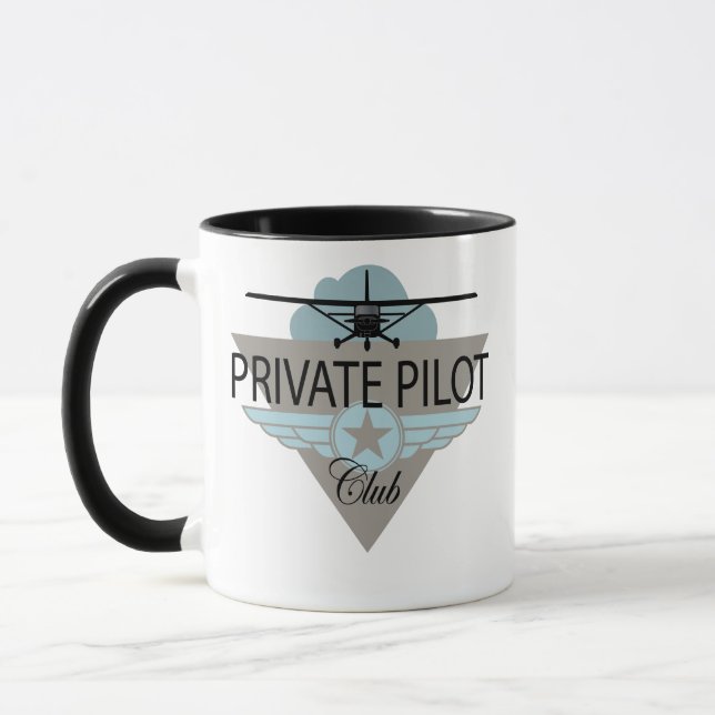 Private Pilot Club Mug (Left)