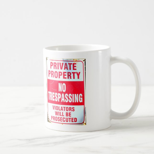 private property mug (Right)