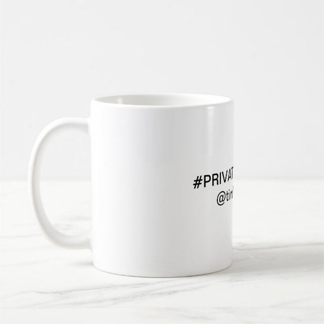 Private Property Mug (Left)