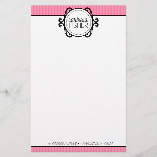 private stationery (Front)