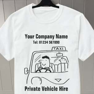 Private Vehicle Hire Cartoon T-Shirt