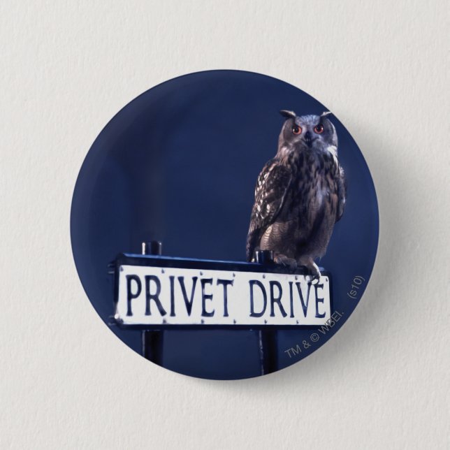 Privet Drive 6 Cm Round Badge (Front)