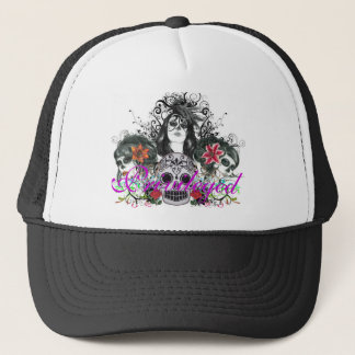 Privileged Dia De Los Muertos Trucker Hat
