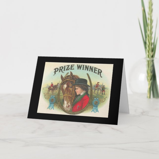 Prize Winner Congrats on Your Win Card (Front)