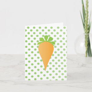 Prize Winning Carrot Holiday Card