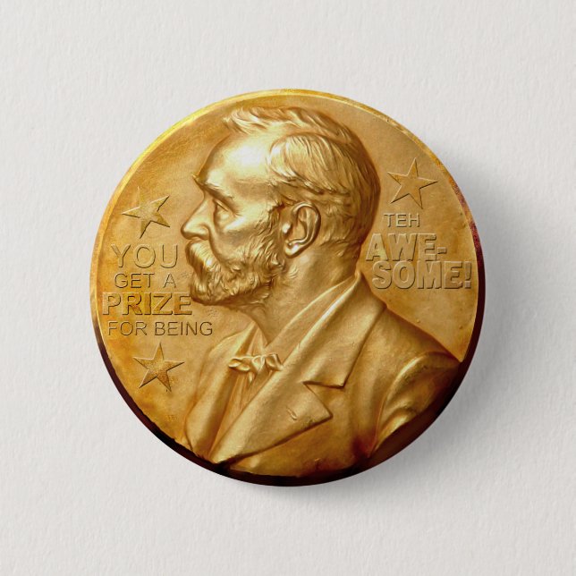 Prizes for Everyone! Button (Front)