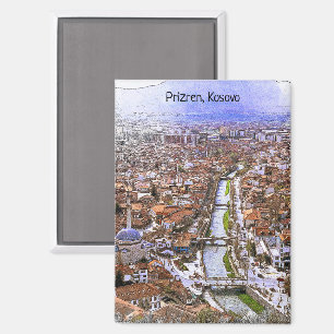 Prizren Kosovo City View Magnet