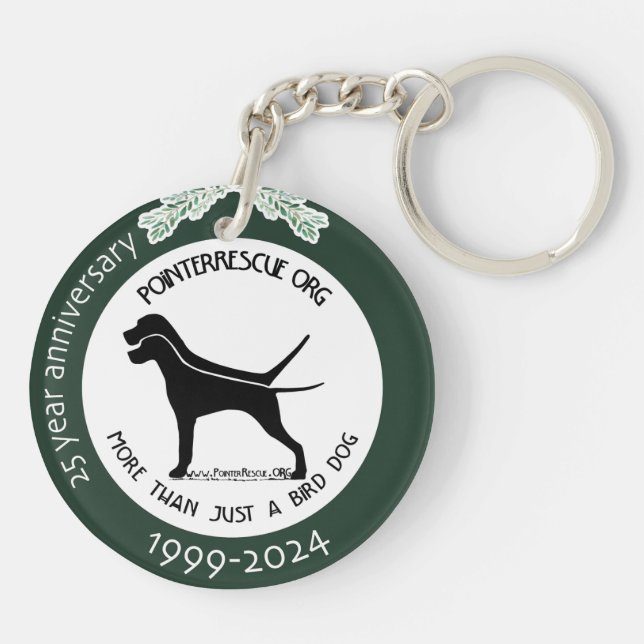 PRO 25th Anniversary Keychain (Back)