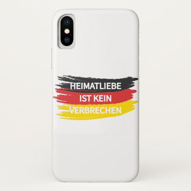 Pro AFD Deutschland | Spruch Alternative T-Shirt Case-Mate iPhone Case (Back)
