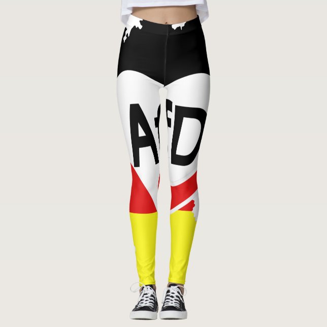 Pro AFD Deutschland | Spruch Alternative T-Shirt Leggings (Front)
