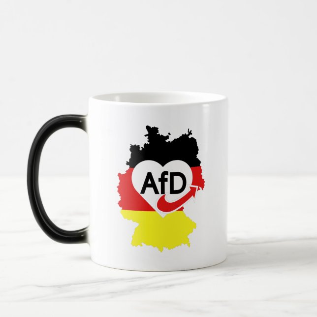 Pro AFD Deutschland | Spruch Alternative T-Shirt Magic Mug (Left)