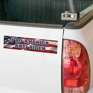 Pro America Anti Biden Bumper Sticker