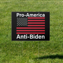 Pro America anti Joe Biden Vintage US Flag