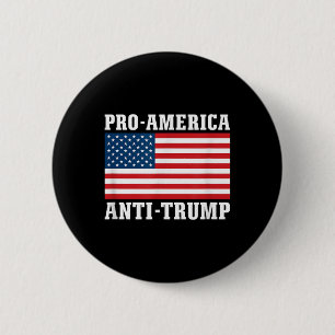 Pro-america Anti-trump 6 Cm Round Badge