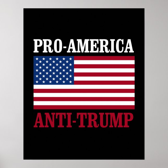 Pro-America Anti-Trump - Anti-Trump - - Poster (Front)