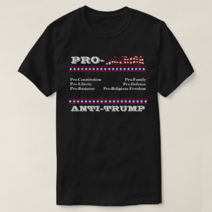 PRO-AMERICA  ANTI-TRUMP T-Shirt