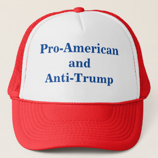 Pro-American and Anti-Trump Cap