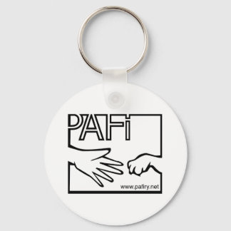 Pro Animals Finland BW Logo Key Ring