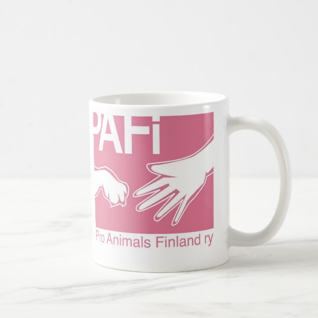 Pro Animals Finland Logo Coffee Mug (Right)