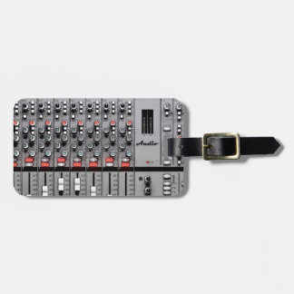 Pro Audio Mixer Luggage Tag