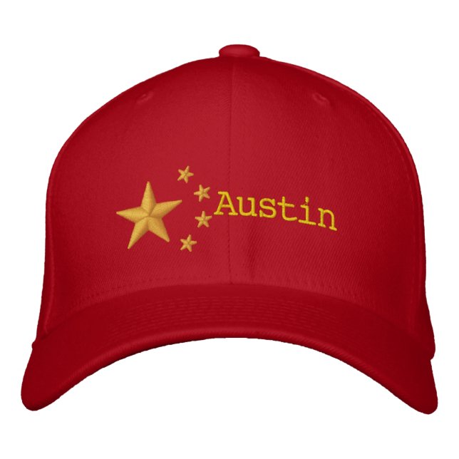 PRO-AUSTIN HAT -GOLD LETTERING (Front)