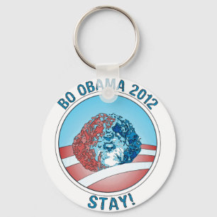 Pro-Bo Obama Dog 2012 Key Ring
