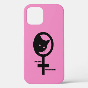 Pro Cats Pro Feminism iPhone 12 Case