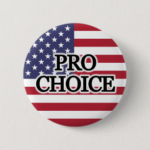 Pro Choice 6 Cm Round Badge