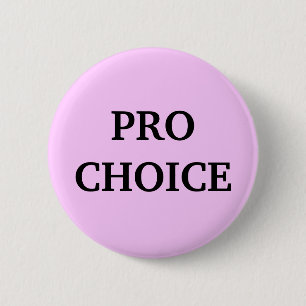 Pro-choice 6 Cm Round Badge