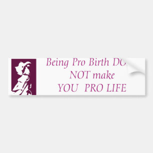 PRO Choice Bumper sticker