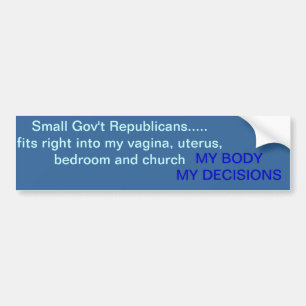 PRO Choice bumper sticker
