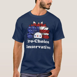 Pro Choice Conservative Womens Rights Feminism Rep T-Shirt