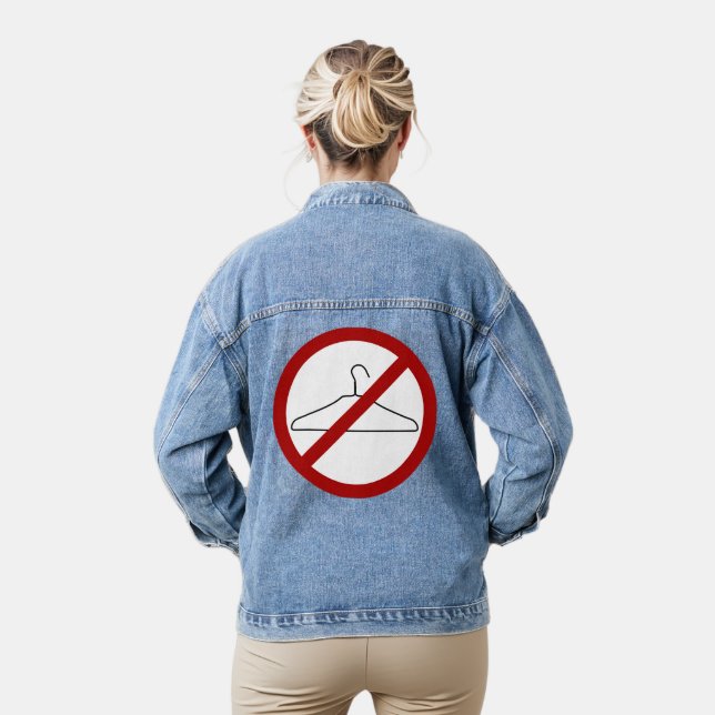Pro-Choice Denim Jacket (Model)