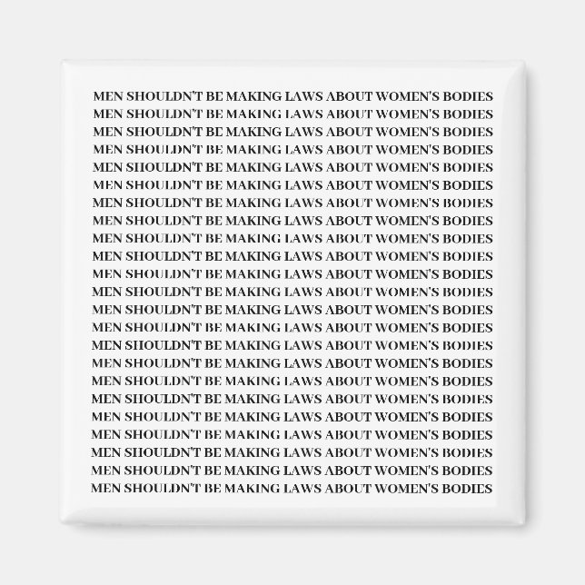 Pro Choice - Feminist Magnet (Front)