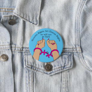 Pro Choice Get Out the Vote Autonomy Medium Skin  7.5 Cm Round Badge