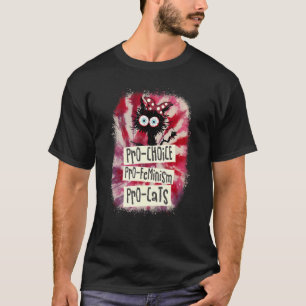Pro Choice Pro Feminism Pro Cat Cat T-Shirt