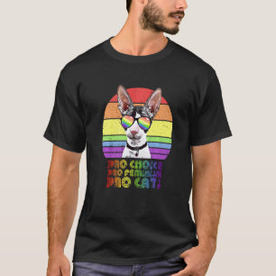 Pro Choice Pro Feminism Pro Cat Lgbtq Feminist 15 T-Shirt