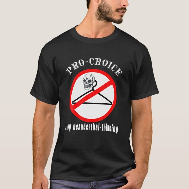 Pro Choice Texas Abortion Law No More Coat Hanger T-Shirt (Front)