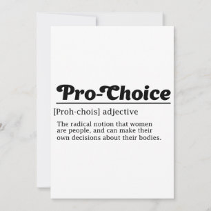 Pro-choice, Women Reproductive Rights, Abortion Ri Invitation