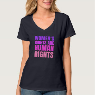 Pro Choice Womens Rights Feminist Protest Womens T-Shirt